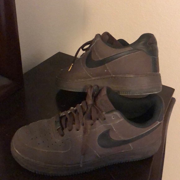 Nike | Shoes | Af Brown And Black | Poshmark